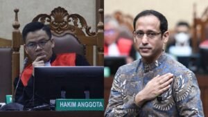 Hakim Andi dan Nadiem Makarim.