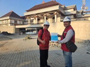 Tambah daya dari PLN di Puspem Gianyar.