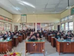Siswa baru tahun ajaran 2026/2027 di SMAN 1 Marga mengikuti MPLS.