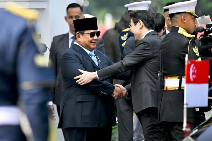 Presiden RI Prabowo Subianto terima kunjungan Singapura.