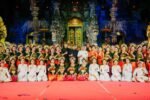 Bupati Badung I Wayan Adi Arnawa berfoto bersama Duta Gong Kebyar Wanita Kabupaten Badung usai tampil pada PKB XLVIII 2026.