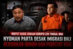 Buntut Kasus Dugaan Korupsi Izin Tinggal WNA, Nyoman Parta Desak Imigrasi Bersihkan Oknum di Bali.