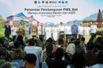 Bupati Badung I Wayan Adi Arnawa menghadiri peletakan batu pertama (groundbreaking) proyek Pengolahan Sampah menjadi Energi Listrik (PSEL) Denpasar Raya di kawasan Pelabuhan Benoa, Denpasar, Rabu (8/7/2026).