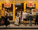 Kedai Frifri berlokasi di di Jalan Raya Seminyak No. 37.