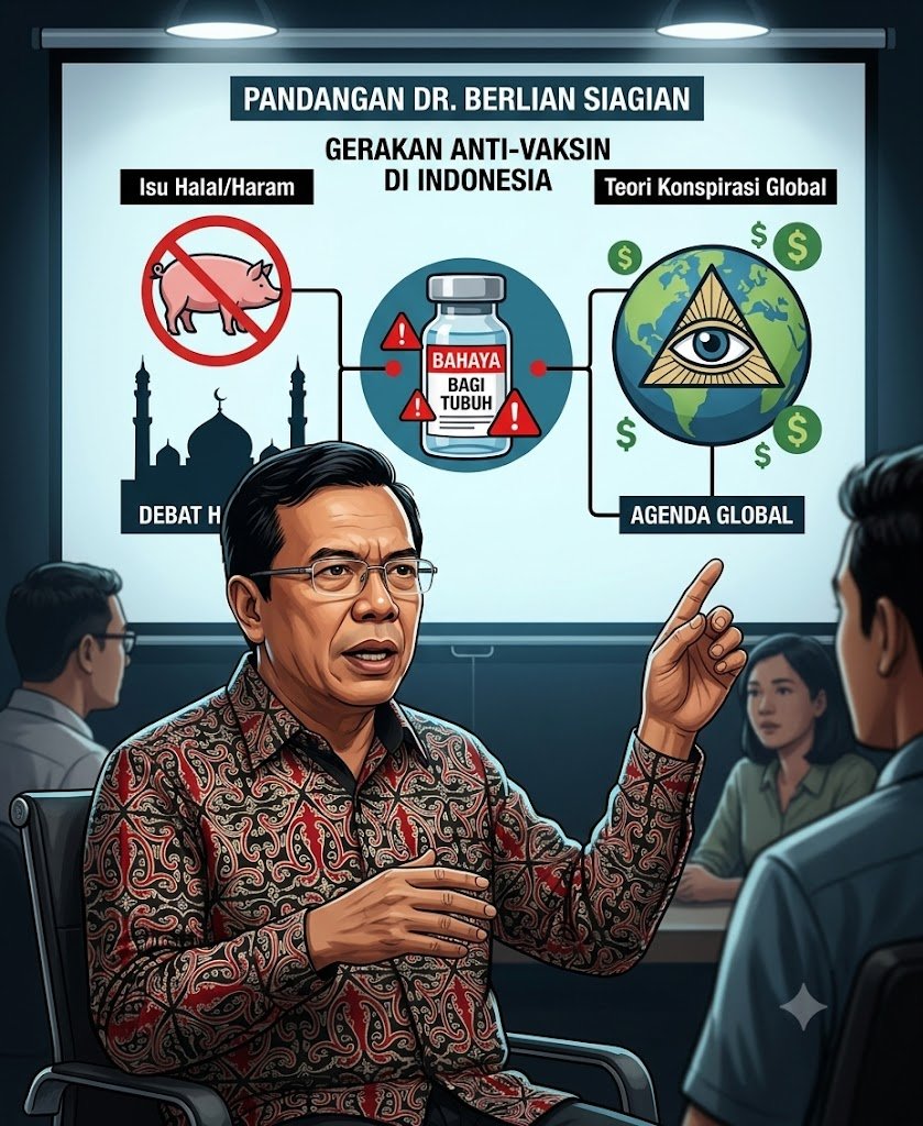 Ilustrasi - Dr Berlian Siagian ungkap vaksin ditolak dengan beragam alasan