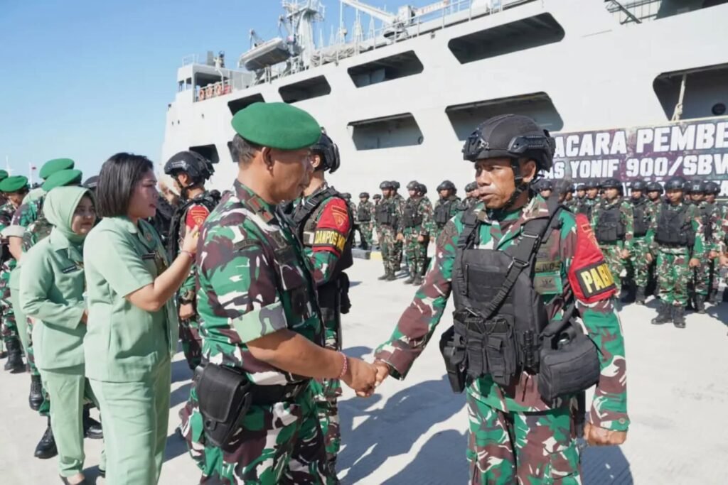 Prajurit jaga batas Indonesia-Papua Nugini