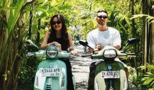 Siti Badriah honeymoon Bali