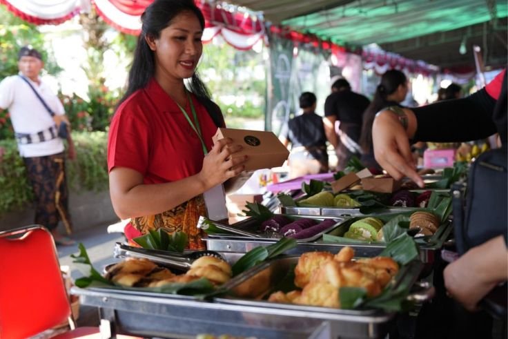 Kegiatan Pasar Rakyat PKK Provinsi Bali Tahun 2026 di Kabupaten Tabanan.