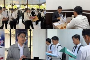 Seleksi Kru Kapal Pesiar yang diadakan Augustea Intcrews Membludak pada Selasa (11/8) di Istana Taman Jepun.