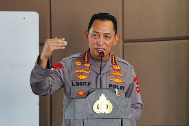 Kapolri Jenderal Polisi Listyo Sigit Prabowo.