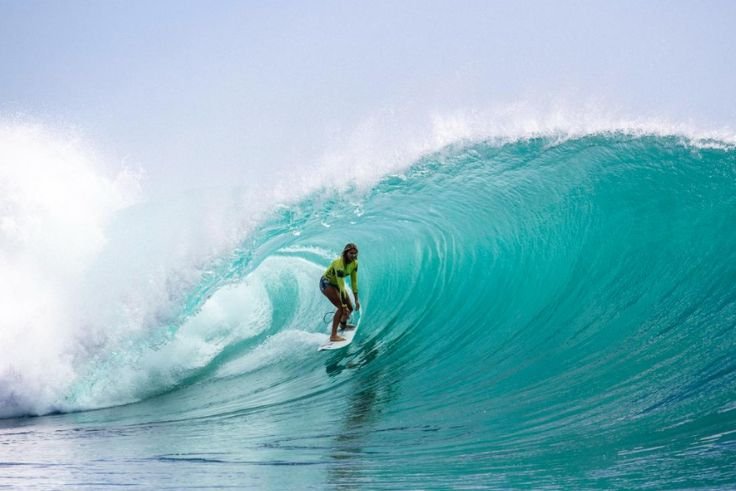 Rip Curl Cup Padang Padang 2026 invitees showcase their skills at Padang Padang, Bali.