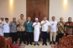 Gubernur Bali Wayan Koster saat menerima jajaran DJSN di Jayasabha, Denpasar.
