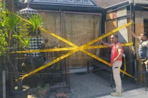Lokasi tempat hiburan di kawasan Legian, Badung, yang menjadi TKP dugaan penganiayaan WNA Inggris.