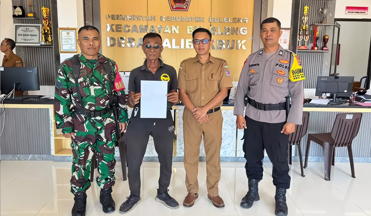Foto: Pemdes Kalibukbuk memanggil Wayan Sedana yang lecehkan WNA asal China di kawasan Lovina, Senin (10/8/2026). Foto : Pemdes Kalibukbuk
