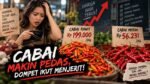 Ilustrasi Harga Kenaikan Cabai ( Foto dibuat Oleh AI)