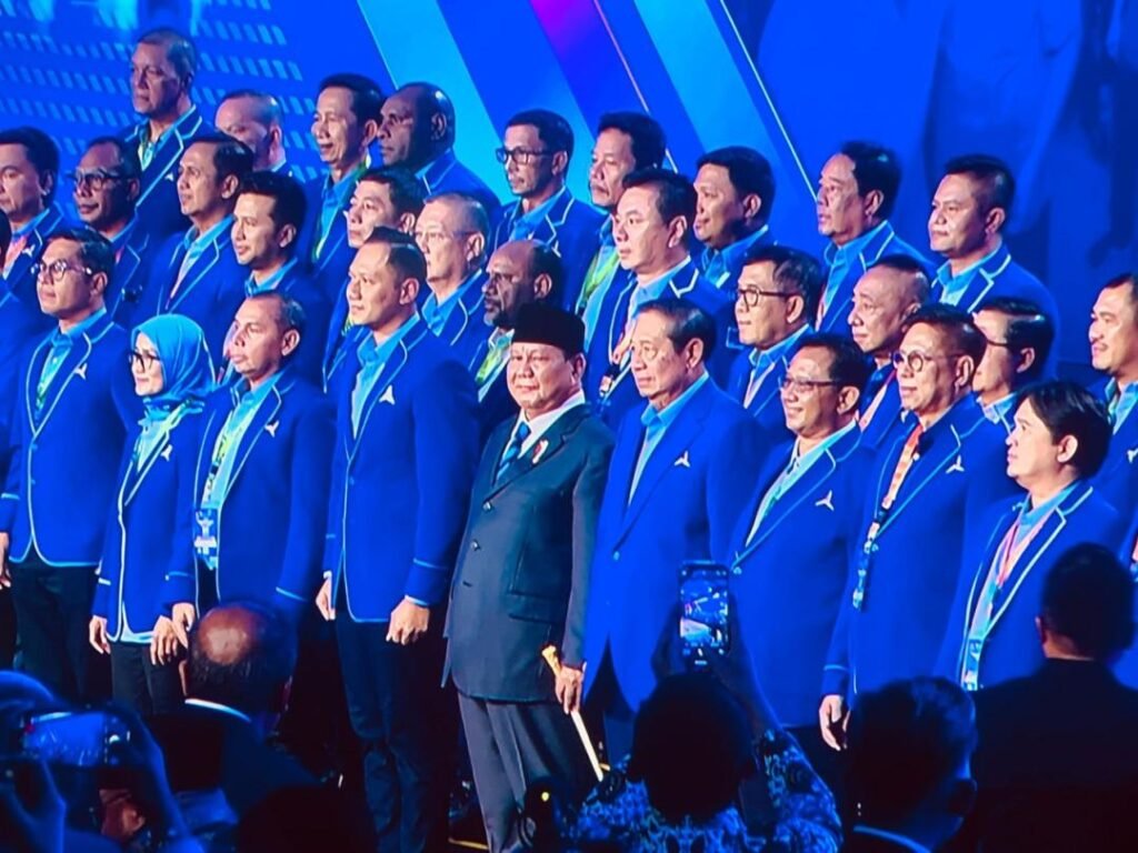 ketum parpol tak hadir HUT Demokrat