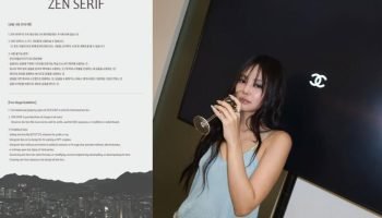 Jennie BLACKPINK Rilis Font Zen Serif, Bisa Dipakai Pengguna di Edits (sumber foto: IG/jennierubyjane) Jennie BLACKPINK Rilis Font Zen Serif, Bisa Dipakai Pengguna di Edits (sumber foto: IG/jennierubyjane)