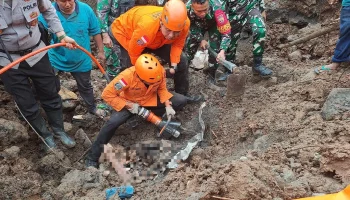 8 Korban Longsor Denpasar Ditemukan: 5 Meninggal, 3 Selamat (sumber Basarnas Bali)