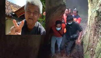 Evakuasi terhadap kakek Dewa Lasia (75).