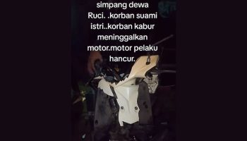 Tangkapan layar video yang diunggah akun tiktok @koclokren5677.