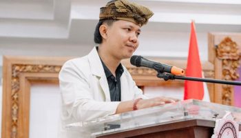 Ketua PD KMHDI Bali, I Putu Dika Adi Suantara.