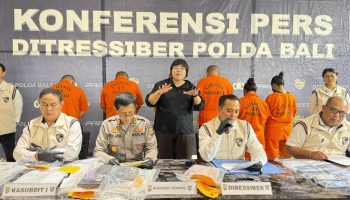 Ditressiber Polda Bali membongkar praktik penjualan data pribadi dan menangkap 6 tersangka.