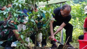Gubernur Bali Wayan Koster menanam pohon di sempadan Tukad Ayung, Desa Bongkasa Pertiwi, Badung. Gubernur Bali Wayan Koster menanam pohon di sempadan Tukad Ayung, Desa Bongkasa Pertiwi, Badung.