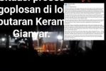 I Gusti Putu Artha mengungkap dugaan praktik pengoplosan gas elpiji bersubsidi di wilayah Gianyar melalui unggahan di media sosialnya.