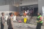 Kebakaran melanda tempat biliar Don Vito di Jalan Tukad Pakerisan, Denpasar Selatan, Senin (9/2/2026).