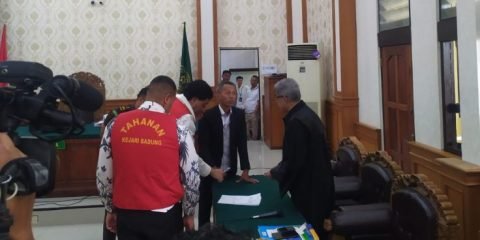 Sidang putusan kasus penembakan yang menewaskan Zivan Radmanovic di Pengadilan Negeri Denpasar.