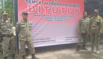 PARQ Ubud resmi ditutup.