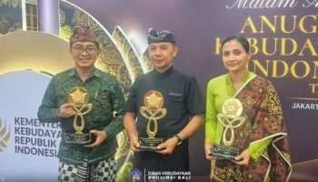 Provinsi Bali raih empat penghargaan Anugerah Kebudayaan Indonesia 2025 di Jakarta. Provinsi Bali raih empat penghargaan Anugerah Kebudayaan Indonesia 2025 di Jakarta.