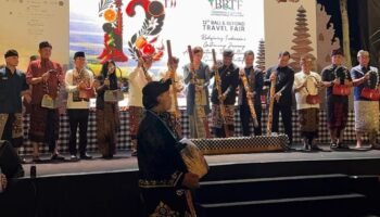 Pembukaan The 12th Bali & Beyond Travel Fair (BBTF) 2026 di The Westin Resort Nusa Dua, Bali, Rabu (28/5/2026).