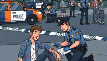 Ilustrasi remaja Karangasem ini terluka dibagian perut akibat penganiayaan berat usai senggolan saat joget.